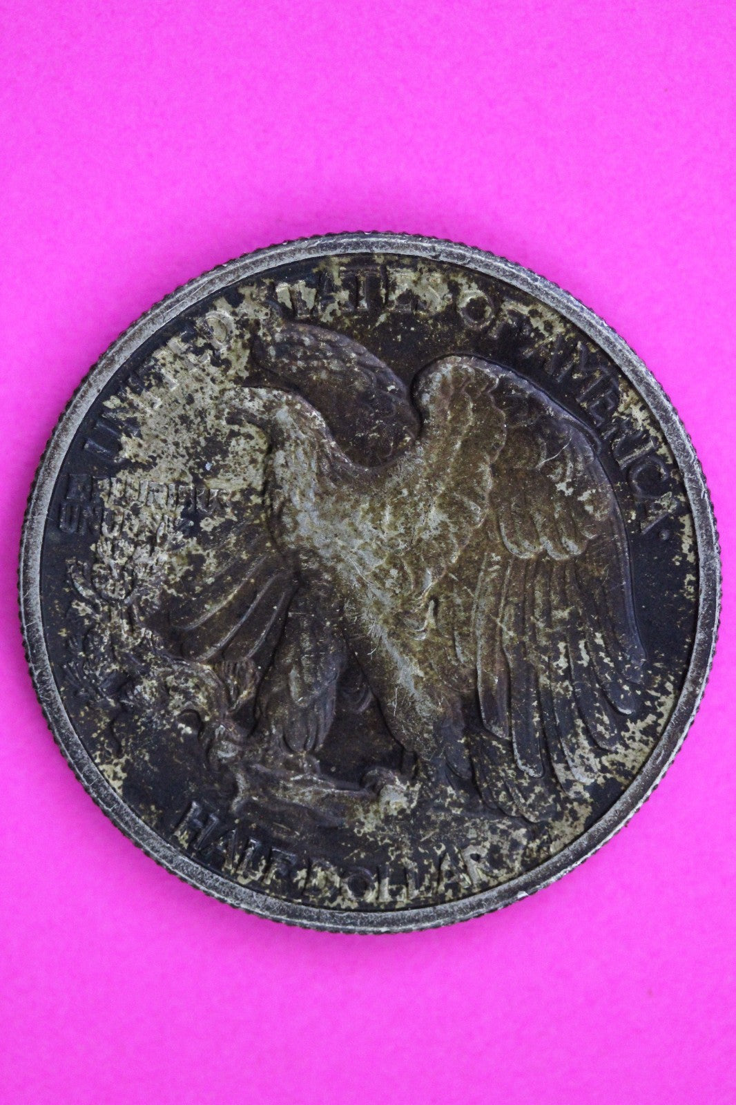 Toned High Grade 1945 S Walking Liberty Walker Half Dollar Coin Authentic 1803