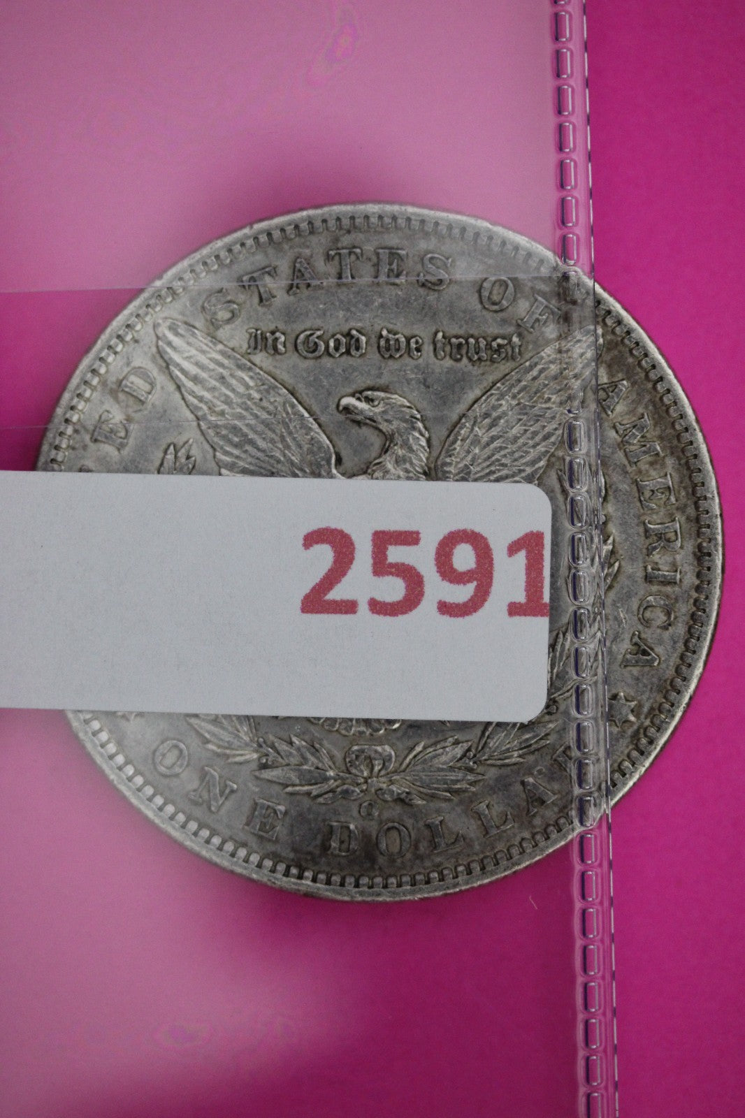 1897 O Morgan Liberty Silver Dollar Guaranteed Authentic & Genuine Coin 2591