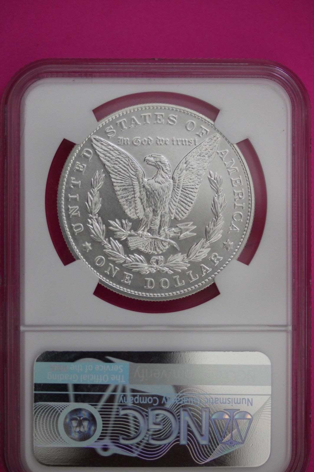 2021 P MS 69 Morgan Silver Dollar NGC Authentic Certified Graded Coin Slab 392