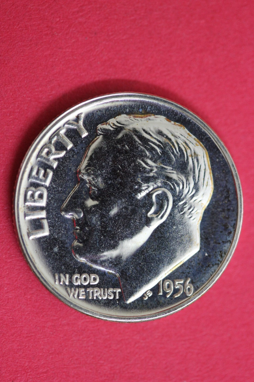 1956 Silver Proof Roosevelt Dime Exact Coin Shown  98