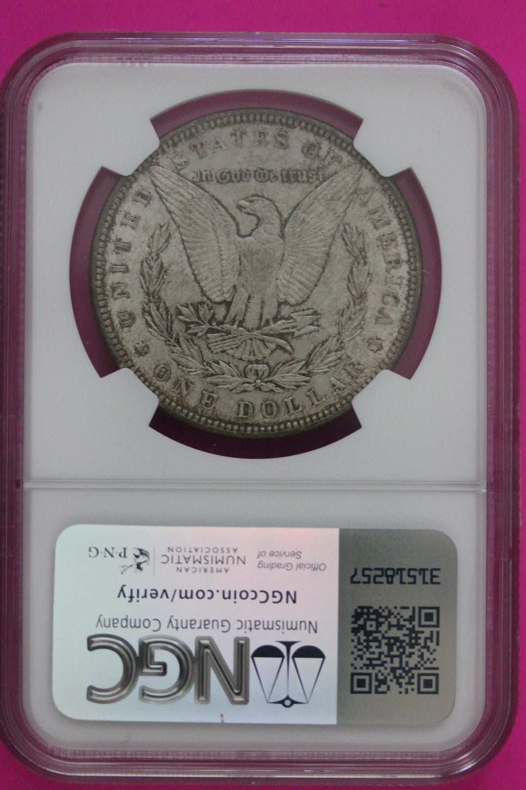 1885 P MS 63 Liberty Morgan Silver Dollar NGC Certified Graded Authentic 686
