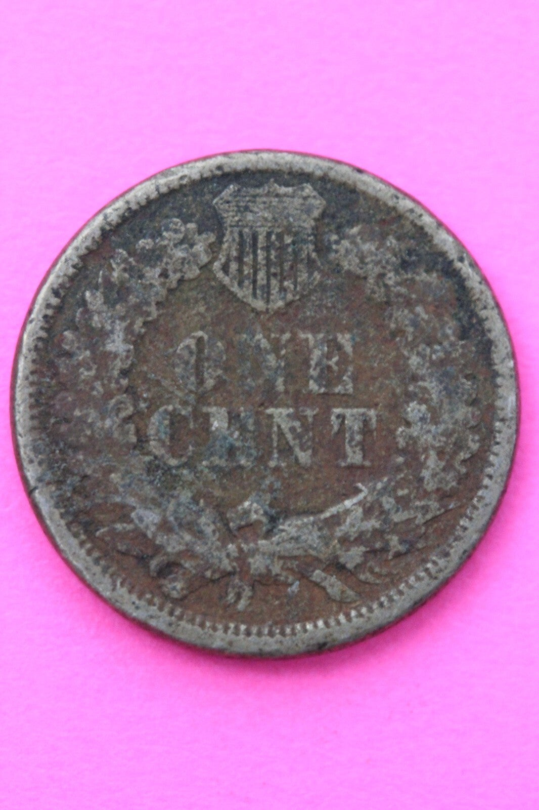 1859 Copper Nickel Indian Head Cent Penny Exact Early Type Coin Pictured 101