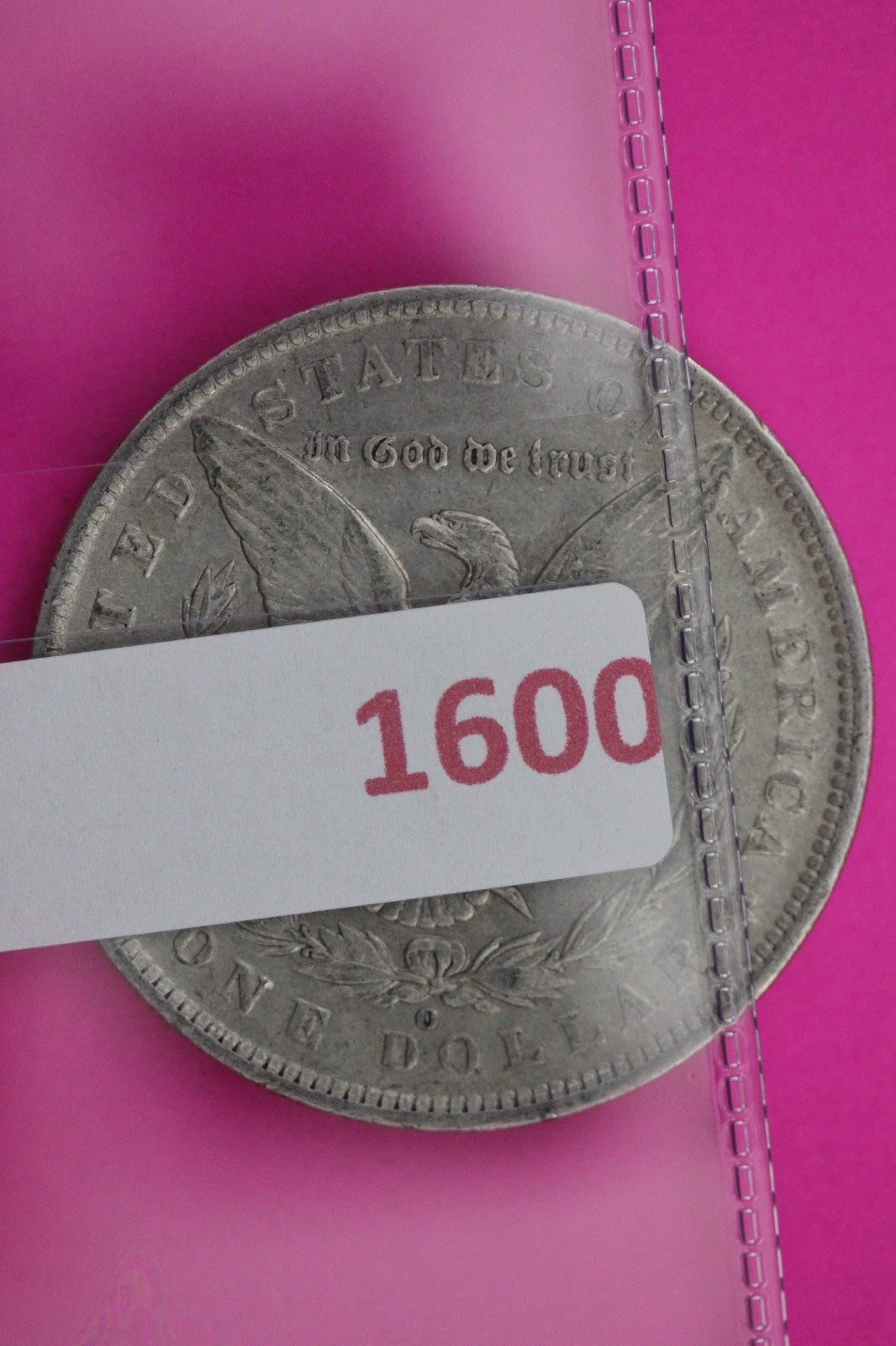 1889 O Morgan Lady Liberty Semi Key Date Silver Dollar Guaranteed Authentic 1600