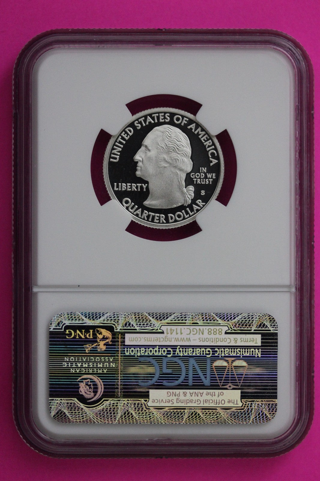 2009 S PF 70 Puerto Rico Silver State Quarter NGC Certified Graded Slab 369