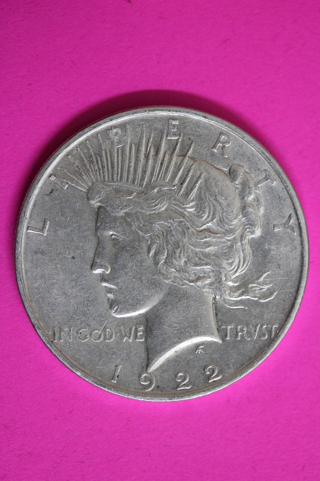 High Grade 1922 D Liberty Peace Silver Dollar Denver Mint Nice Luster 188