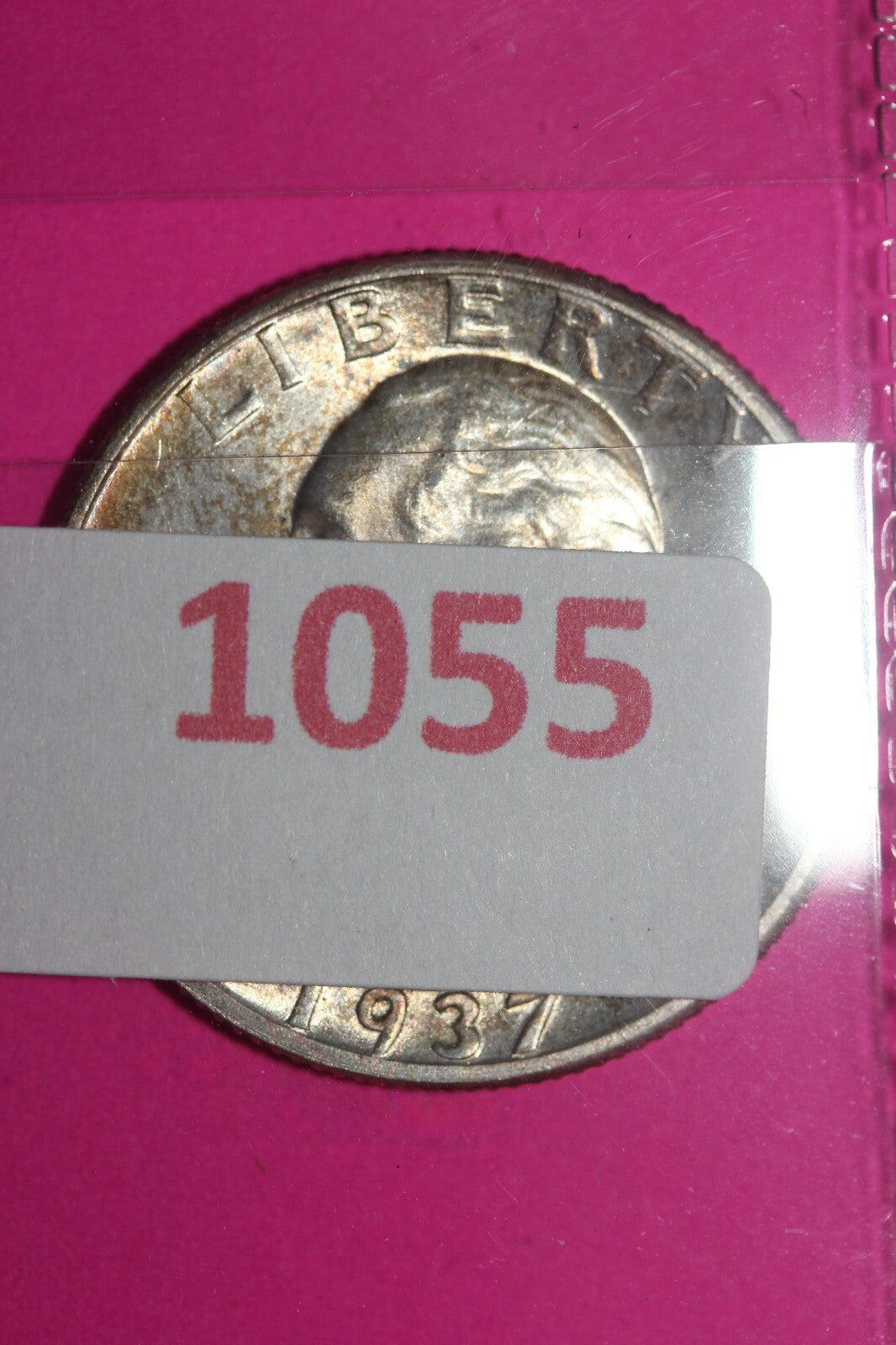 Hi Grade 1937 D George Washington Silver Quarter Coin Guaranteed Authentic 1055