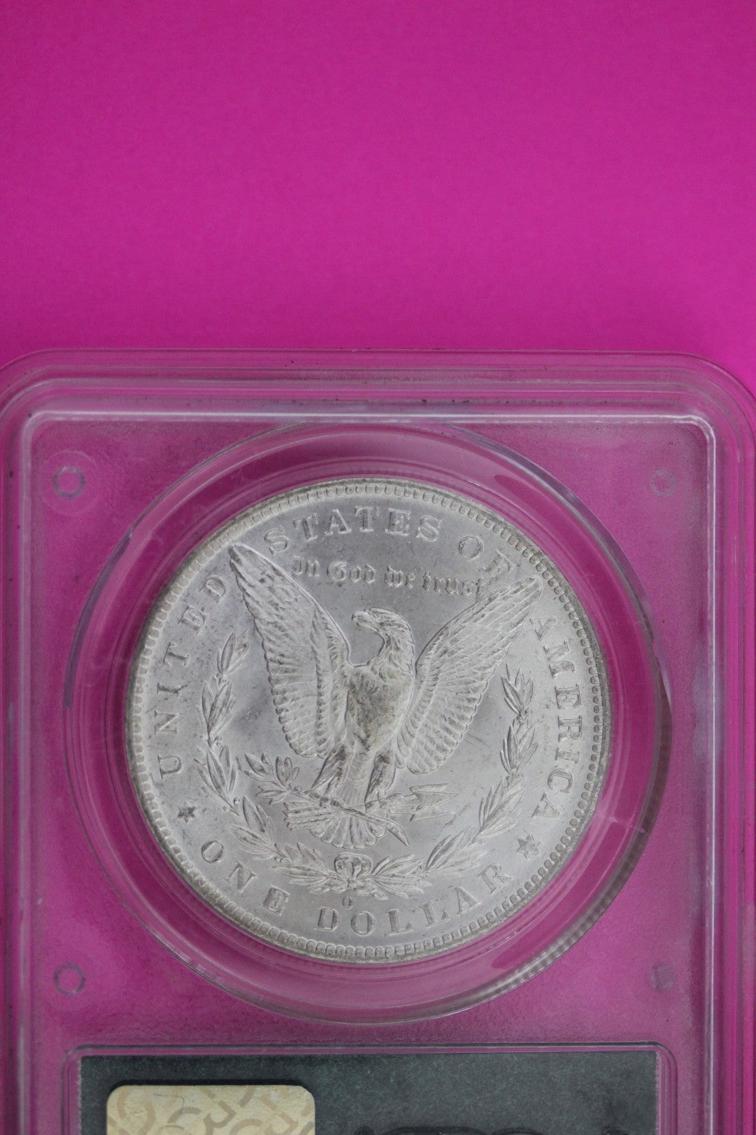 1883 O MS 64 Liberty Morgan Silver Dollar PCGS Certified Authentic Slab 1155