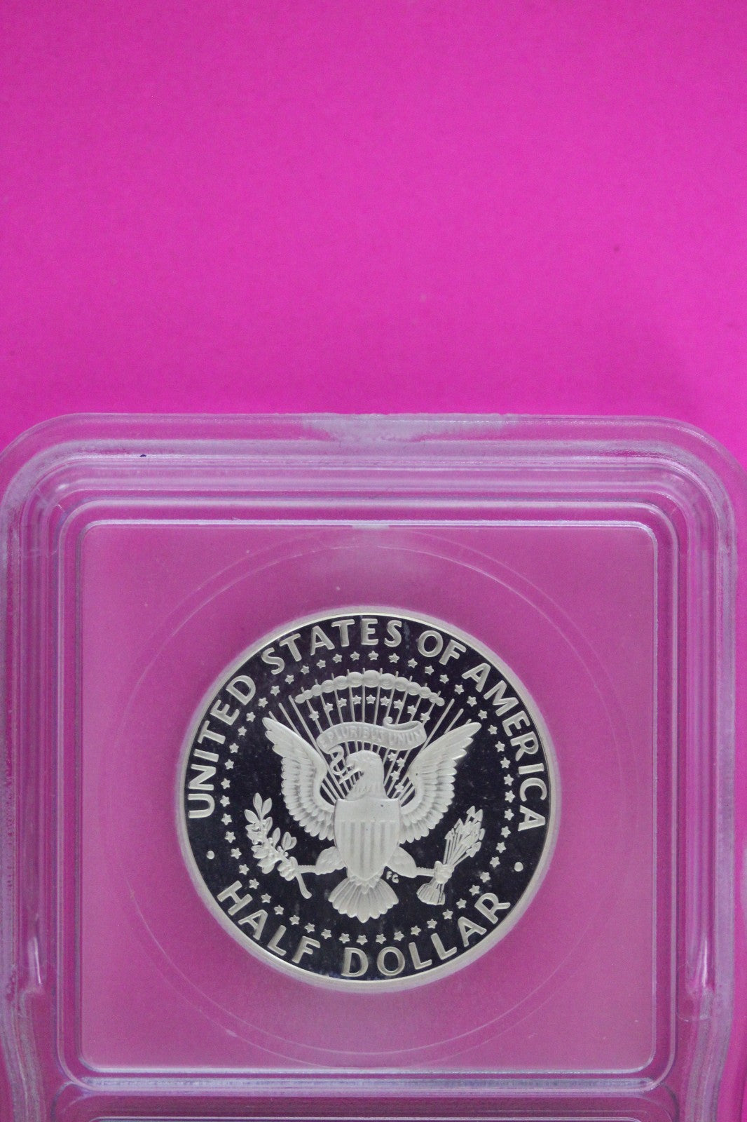 2007 S Silver PR 70 Deep Cameo John Kennedy Half Dollar ICG Certified Slab 77