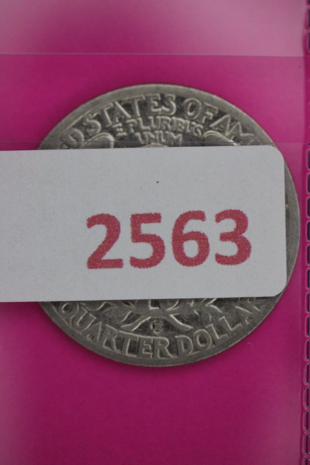 1932 D George Washington Silver Quarter Guaranteed Authentic Genuine Coin 2563