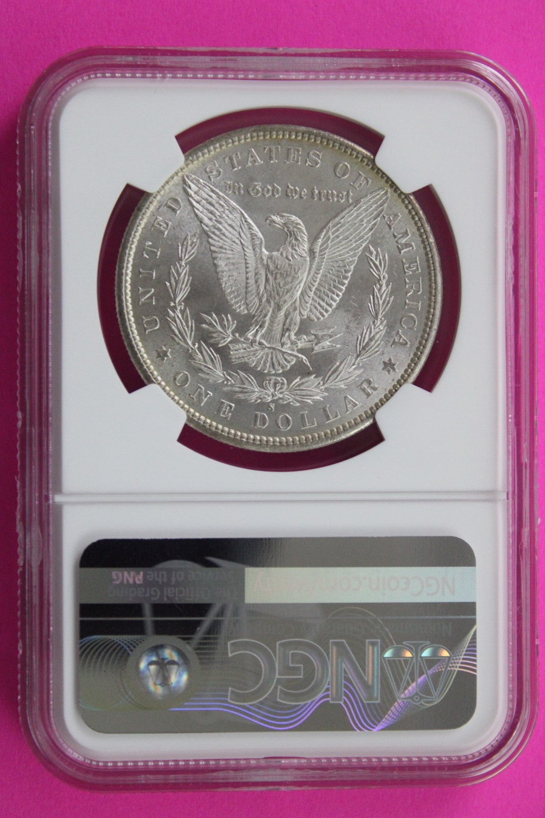 1881 S MS 63 Liberty Morgan Silver Dollar NGC Certified Graded Authentic 777