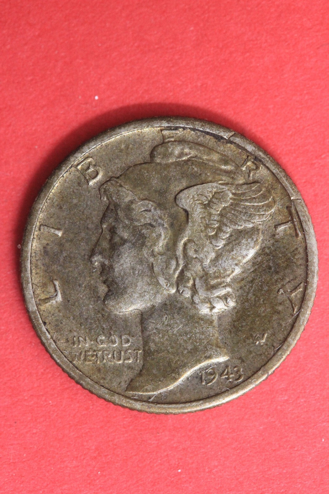 1943 D Silver Mercury Dime Exact Coin Shown Fast Flat Rate Shipping OCE 85