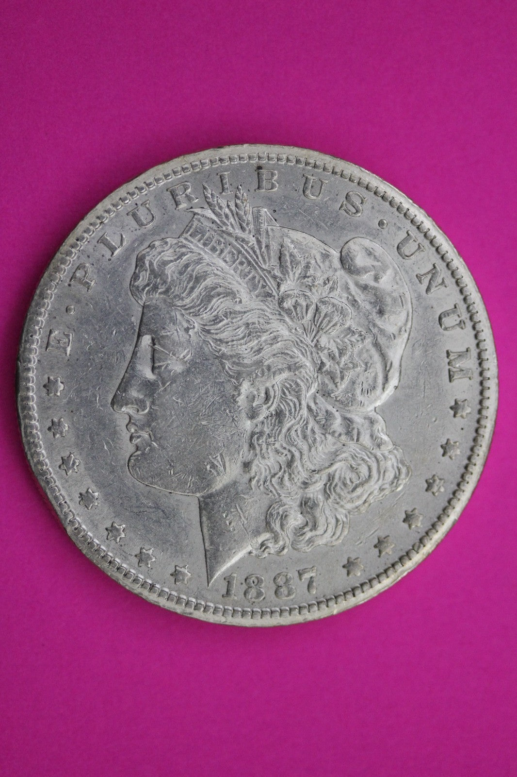 1887 S Morgan Silver Dollar Coin Guaranteed Authentic U.S.A American Seller 1976