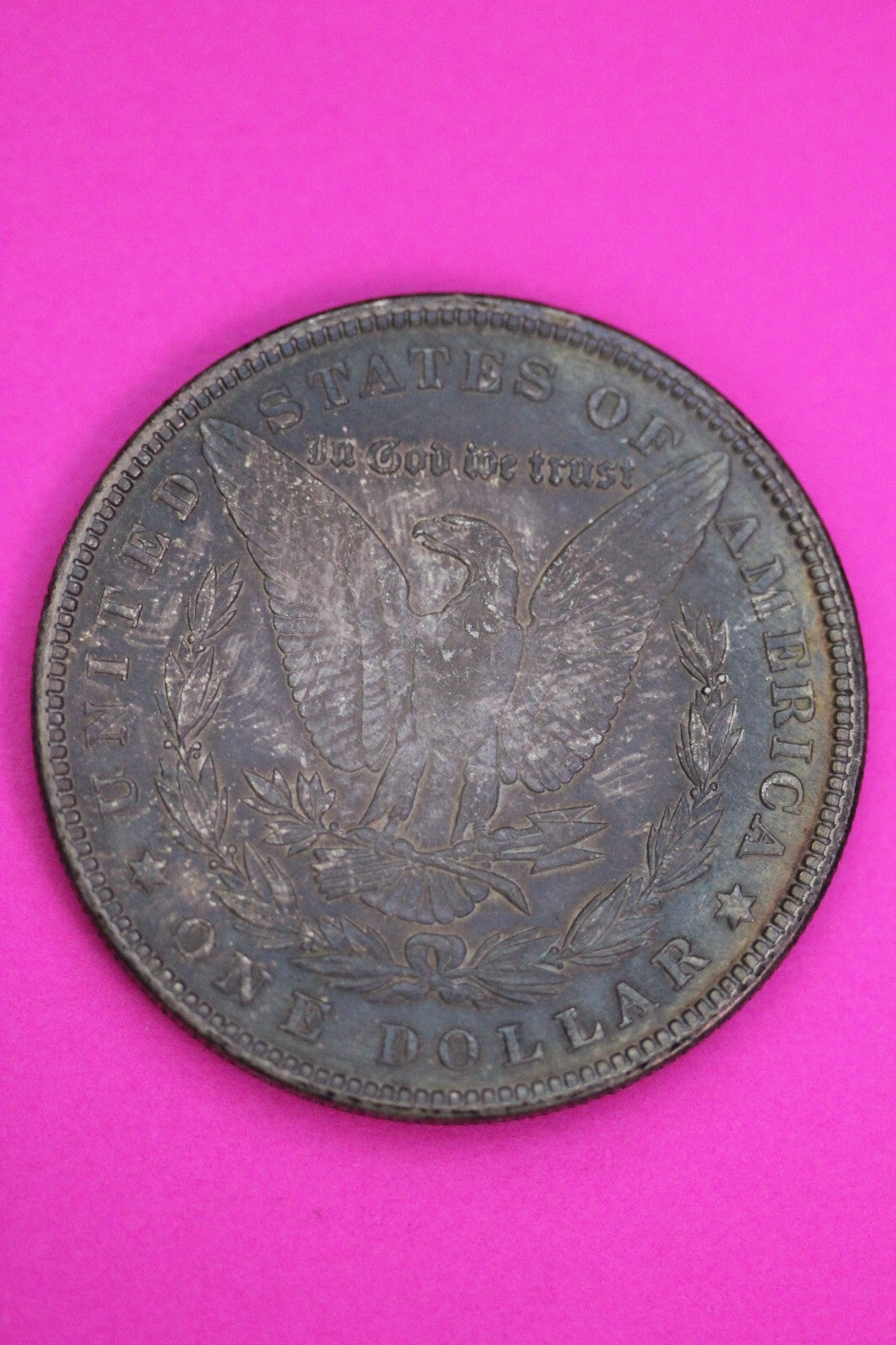 Toned 1902 P Morgan Lady Liberty Silver Dollar Key Date Coin Philadelphia 389