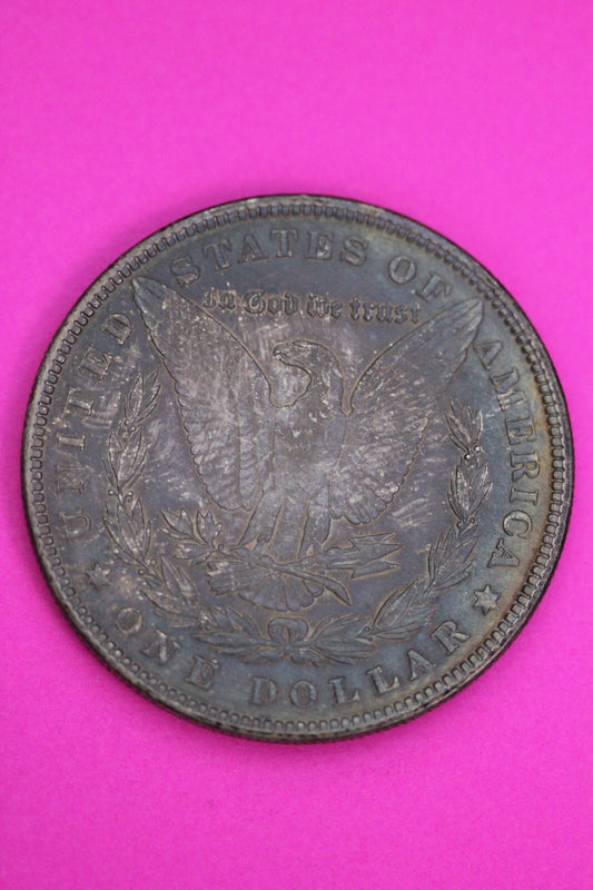 Toned 1902 P Morgan Lady Liberty Silver Dollar Key Date Coin Philadelphia 389