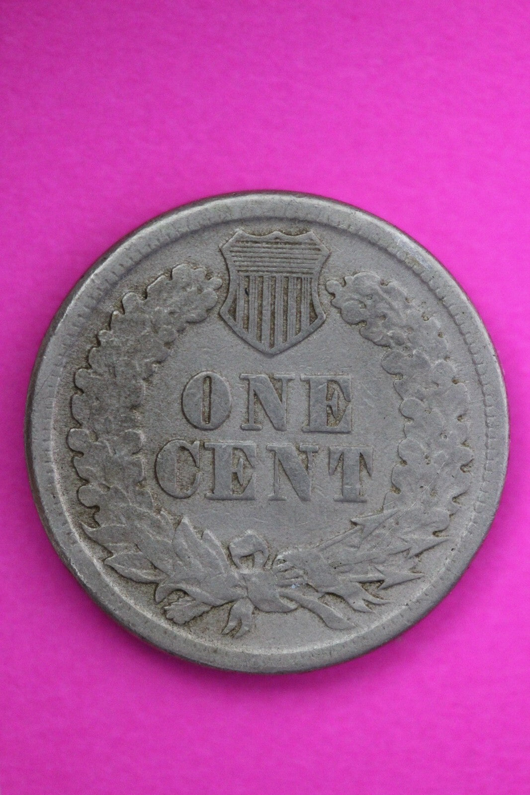 High Grade 1860 Copper Nickel Indian Head Cent Penny Scarce Semi Key Date 01