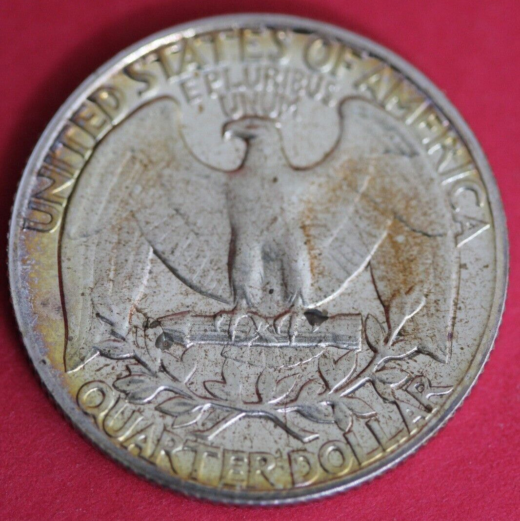 Toned 1962 Proof George Washington Quarter Exact Coin Shown  25