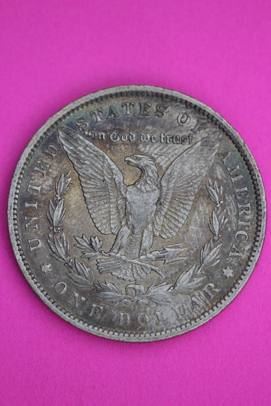 Nicely Toned 1892 O Liberty Morgan Silver Dollar Coin Guaranteed Authentic 123N