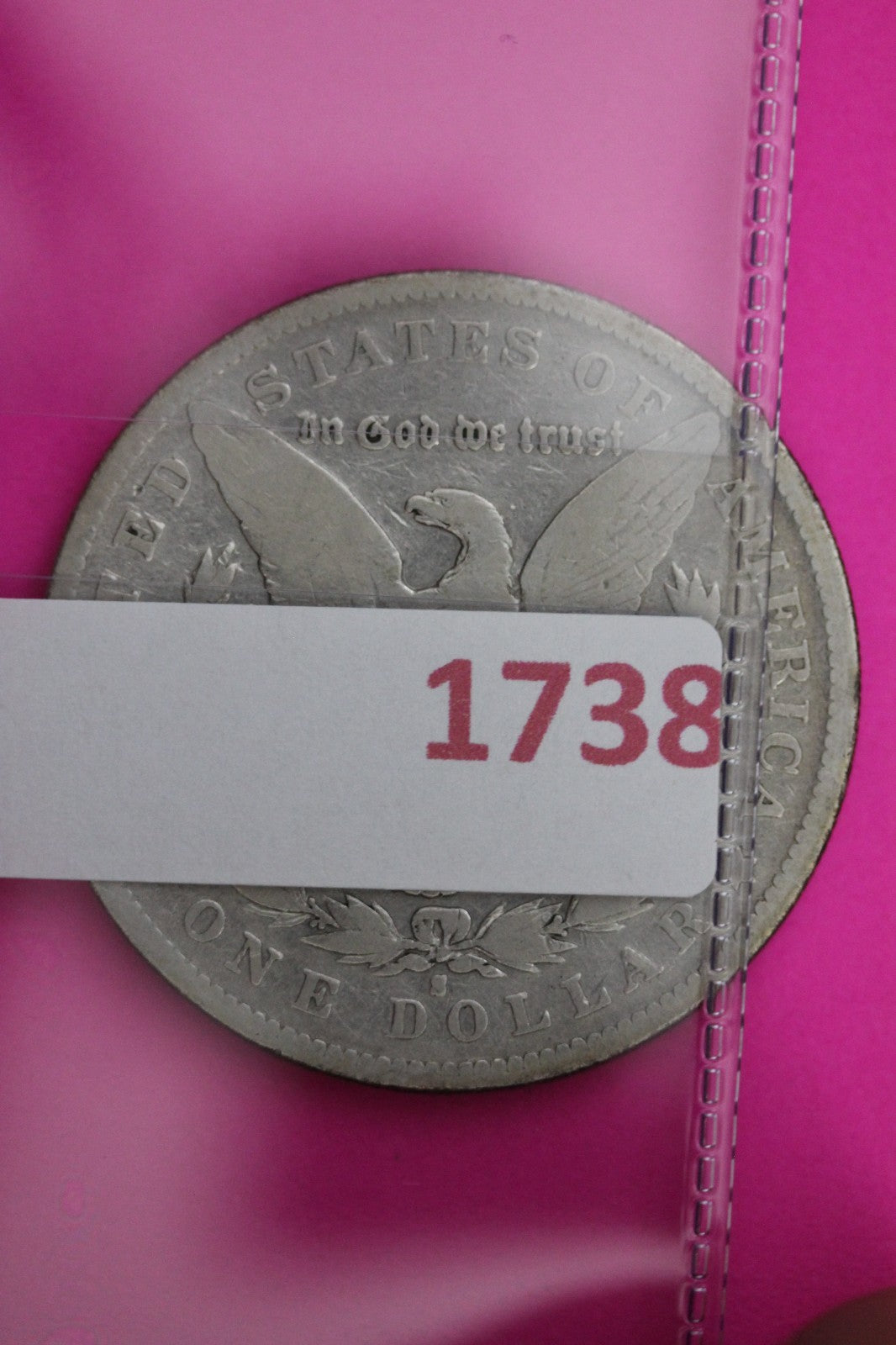 1894 S Morgan Lady Liberty Silver Dollar Guaranteed Authentic & Genuine 1738