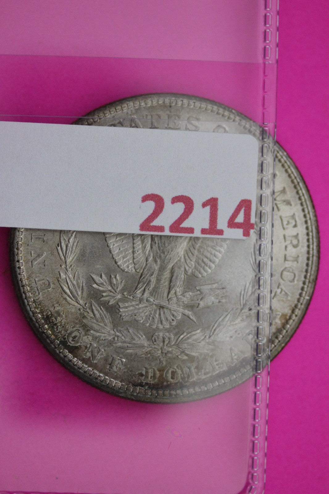 1881 S Morgan Silver Dollar Coin Guaranteed Authentic U.S.A American Seller 2214