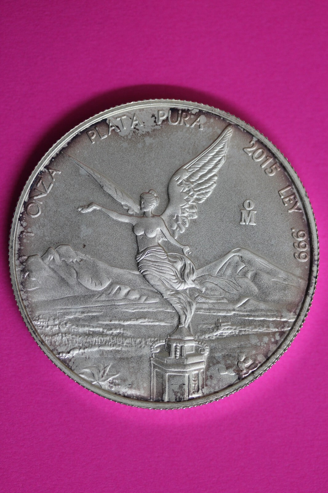 Gem BU 2015 Mexico Libertad Same Coin In Pics 1 Onza 1 OZ .999 Silver Coin 118