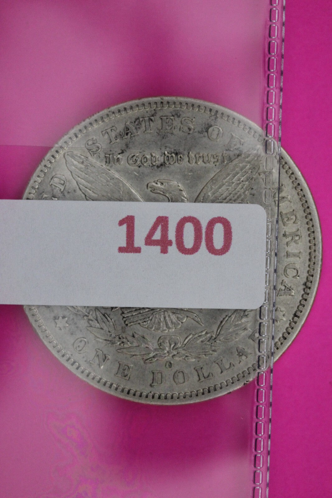 1896 O Morgan Lady Liberty Silver Dollar Guaranteed Authentic & Genuine 1400