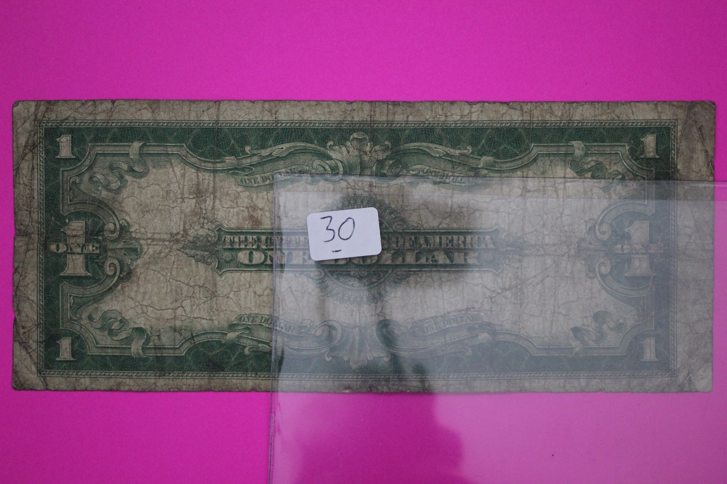 1923 $1 One Dollar Silver Certificate FR 237 Guaranteed Authentic & Genuine 30