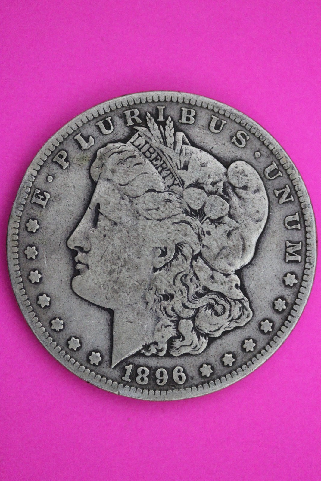 1896 S Morgan Silver Dollar Coin Guaranteed Authentic U.S.A American Seller 2281