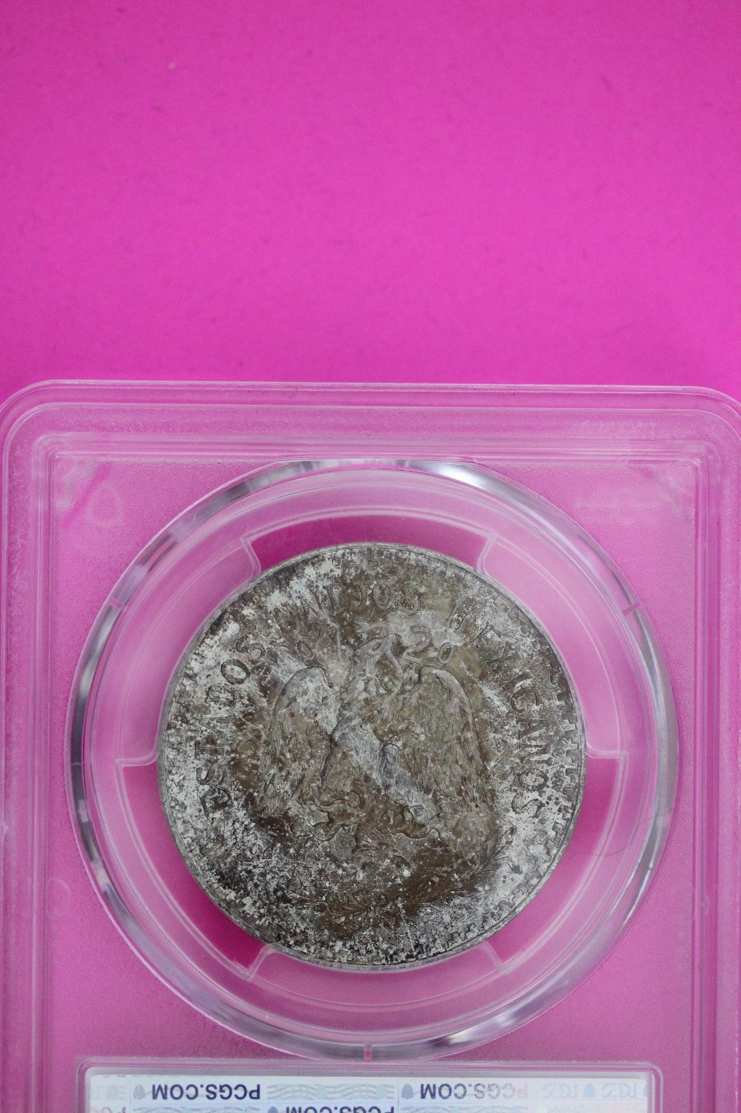 1932 M MS 66 Mexico Peso Open 9 KM-455 PCGS Certified Graded Authentic Slab 1208