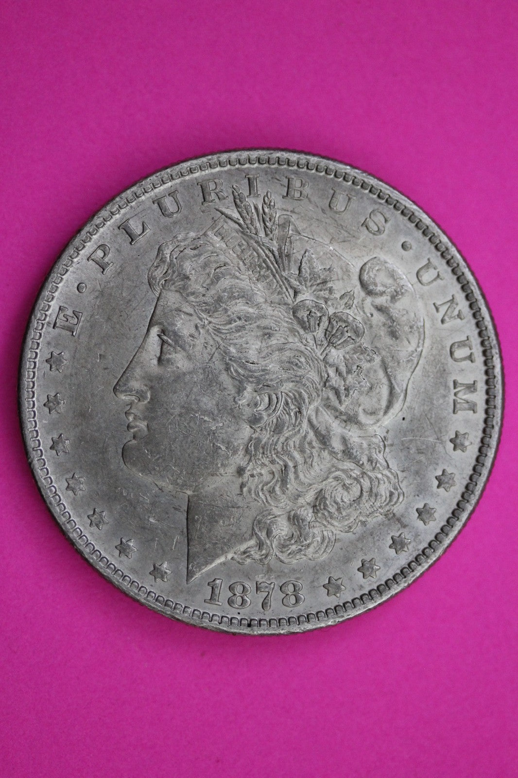 1878 S Morgan Silver Dollar Coin Guaranteed Authentic U.S.A American Seller 2218