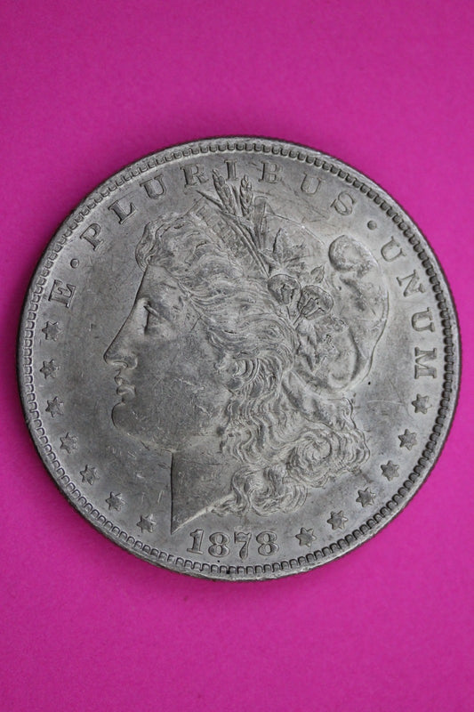 1878 S Morgan Silver Dollar Coin Guaranteed Authentic U.S.A American Seller 2218