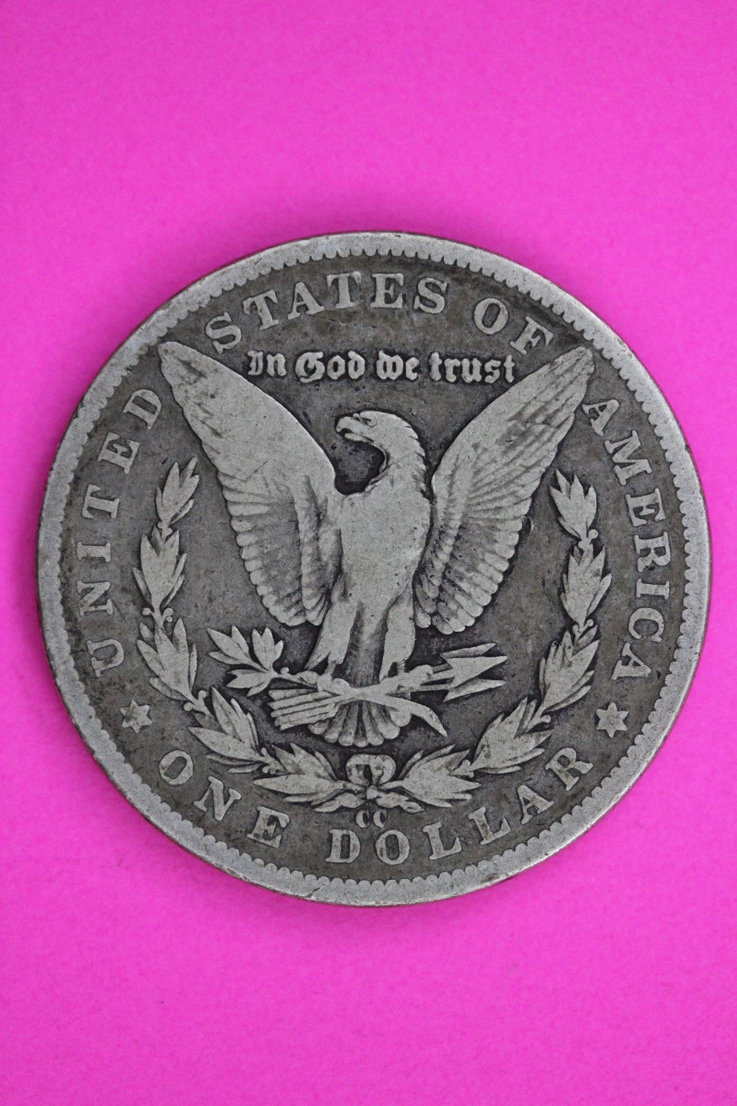 1892 CC Morgan Lady Liberty Silver Dollar Guaranteed Authentic & Genuine 1745