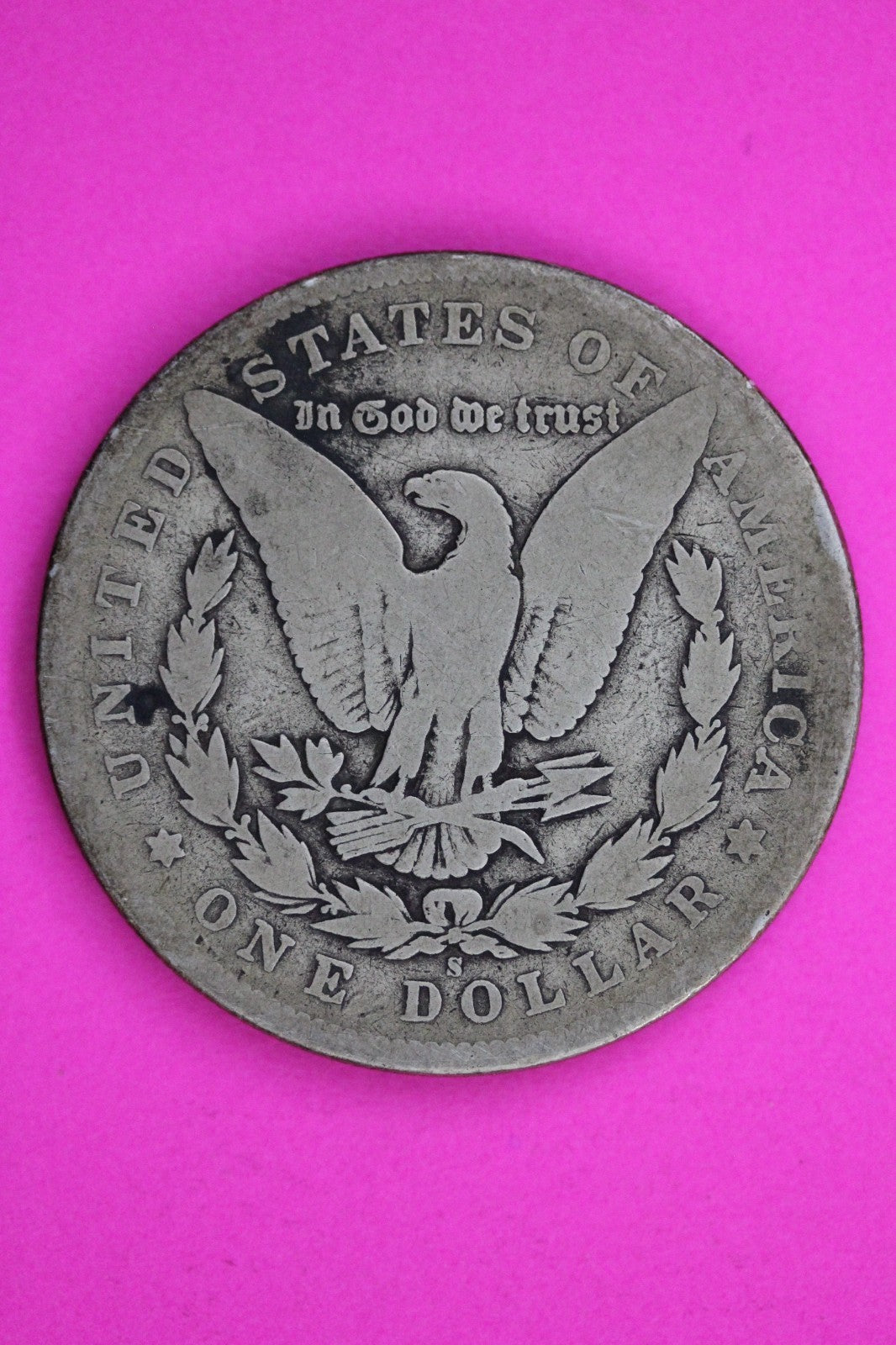 1892 S Morgan Lady Liberty Silver Dollar Guaranteed Authentic & Genuine 1741