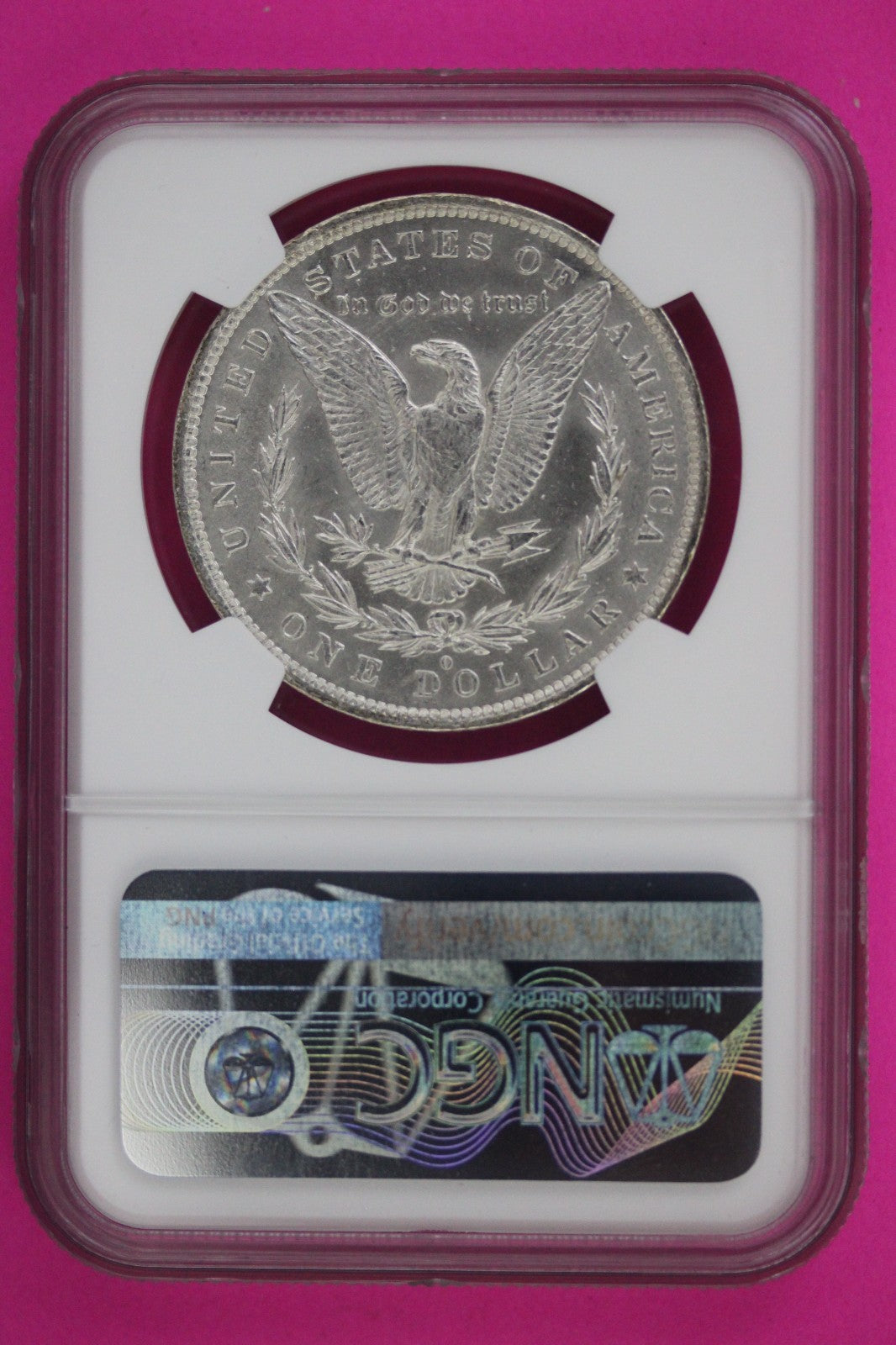 1883 O MS 61 Liberty Morgan Silver Dollar NGC Certified Graded Authentic 998