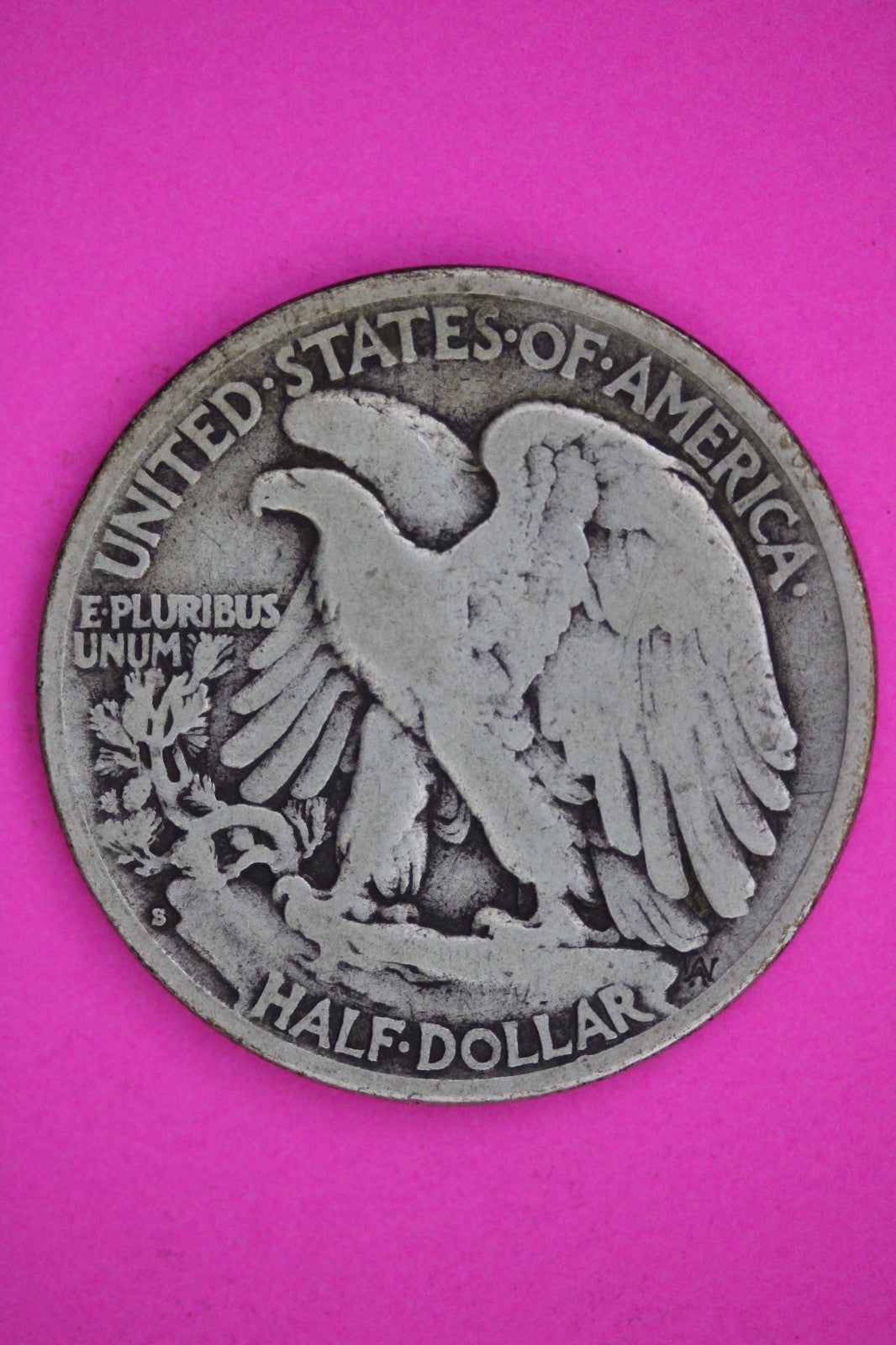 1928 S Walking Liberty Walker Half Dollar Coin Guaranteed Authentic Genuine 2411