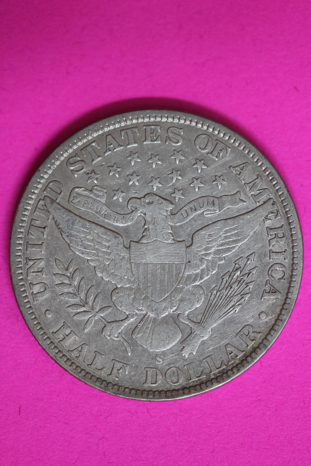 1910 S Barber Liberty Half Dollar Silver Coin Better Grade San Francisco Mint 56