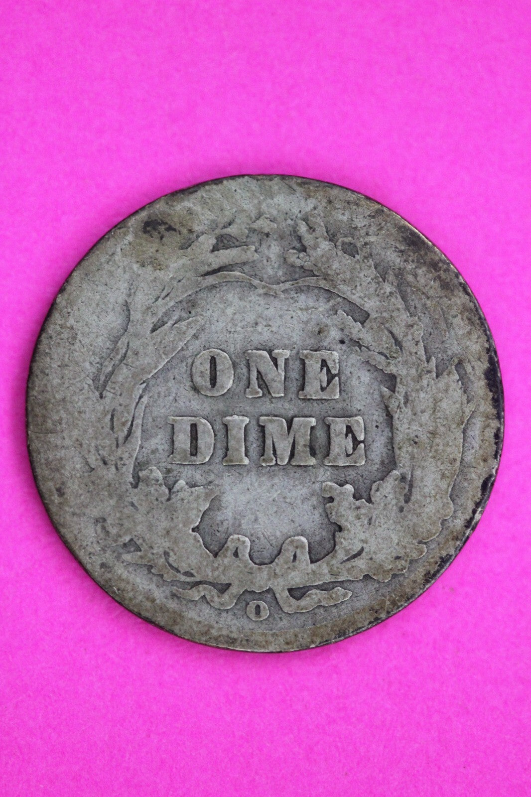 1905 O Micro O Barber Liberty Dime Silver Coin Semi Key Date Authentic Coin 1357