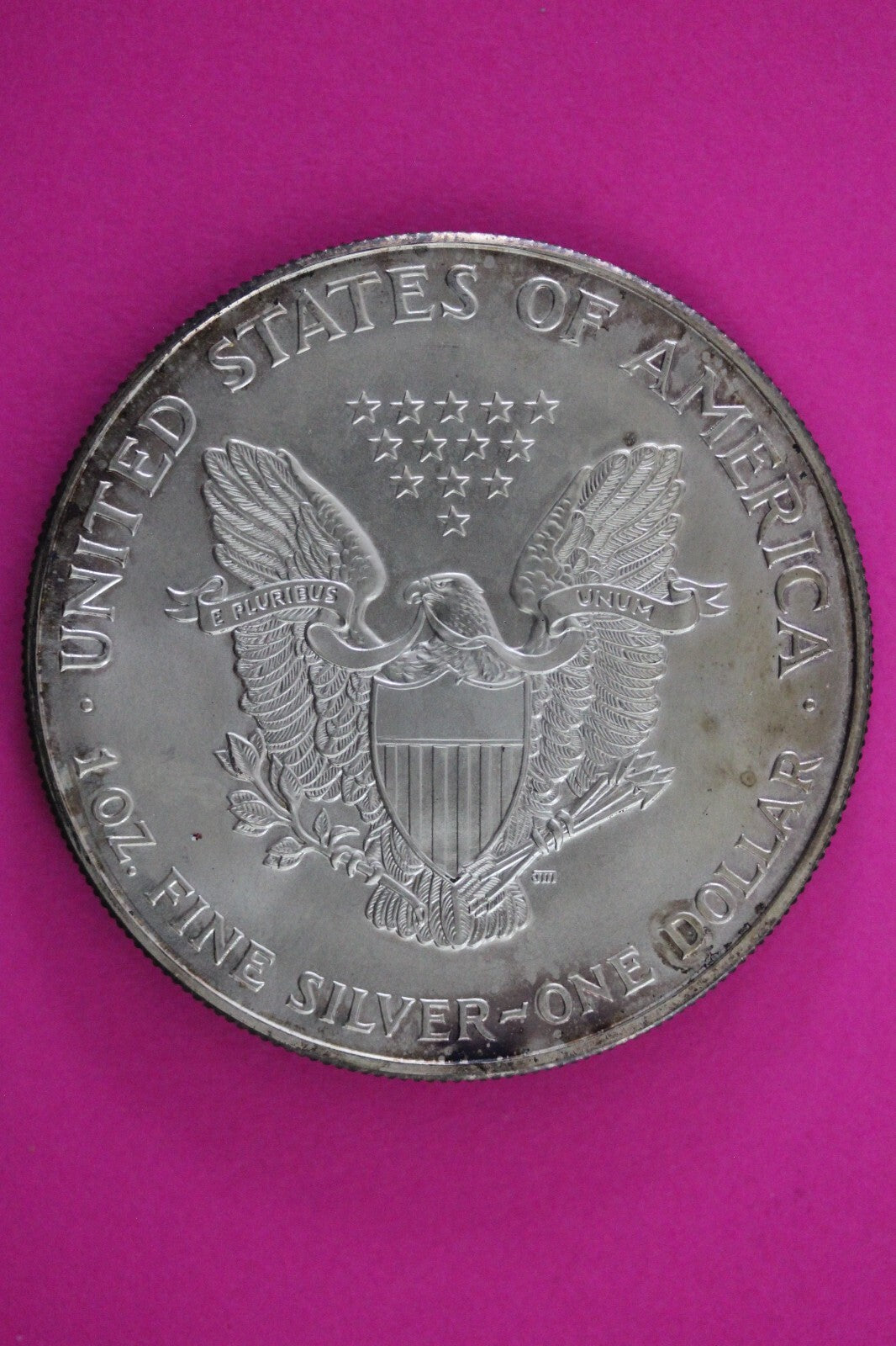 Colorized 2000 American Silver Eagle 1 Ounce .999 Fine Exact Coin Shown N0496