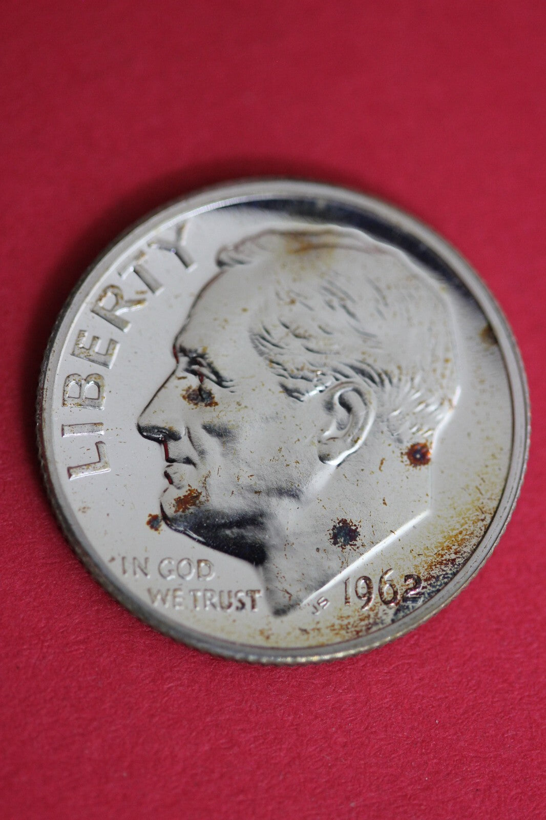 1962 Silver Proof Roosevelt Dime Exact Coin Shown  96