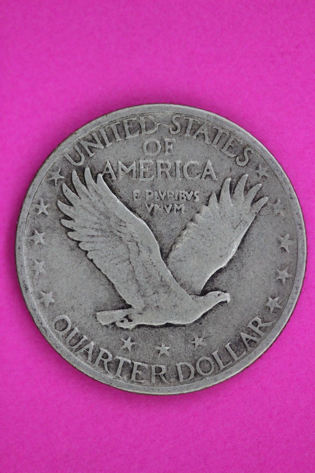 1924 P Standing Liberty Silver Quarter Guaranteed Authentic & Genuine Coin 1412