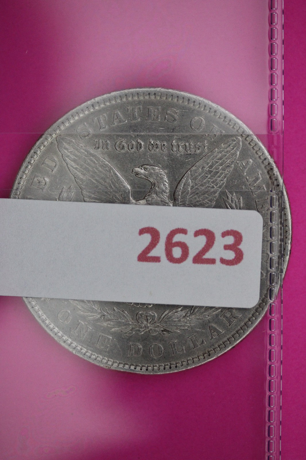 High Grade 1901 P Morgan Lady Liberty Rare Date Silver Dollar Authentic 2623