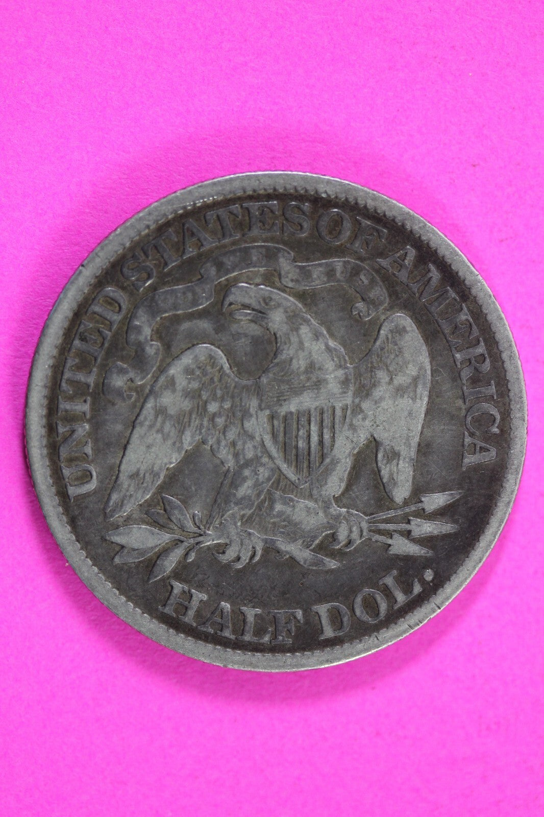 1878 P Seated Liberty Half Dollar Silver Semi Key Date Exact Coin In Pics 31