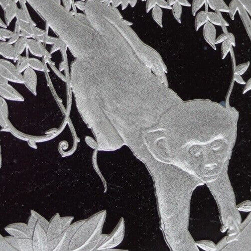 Gem BU 2023 Barbados Monkey 1 OZ Silver Coin .999 Fine $1.00 Same Coin In Pic 37