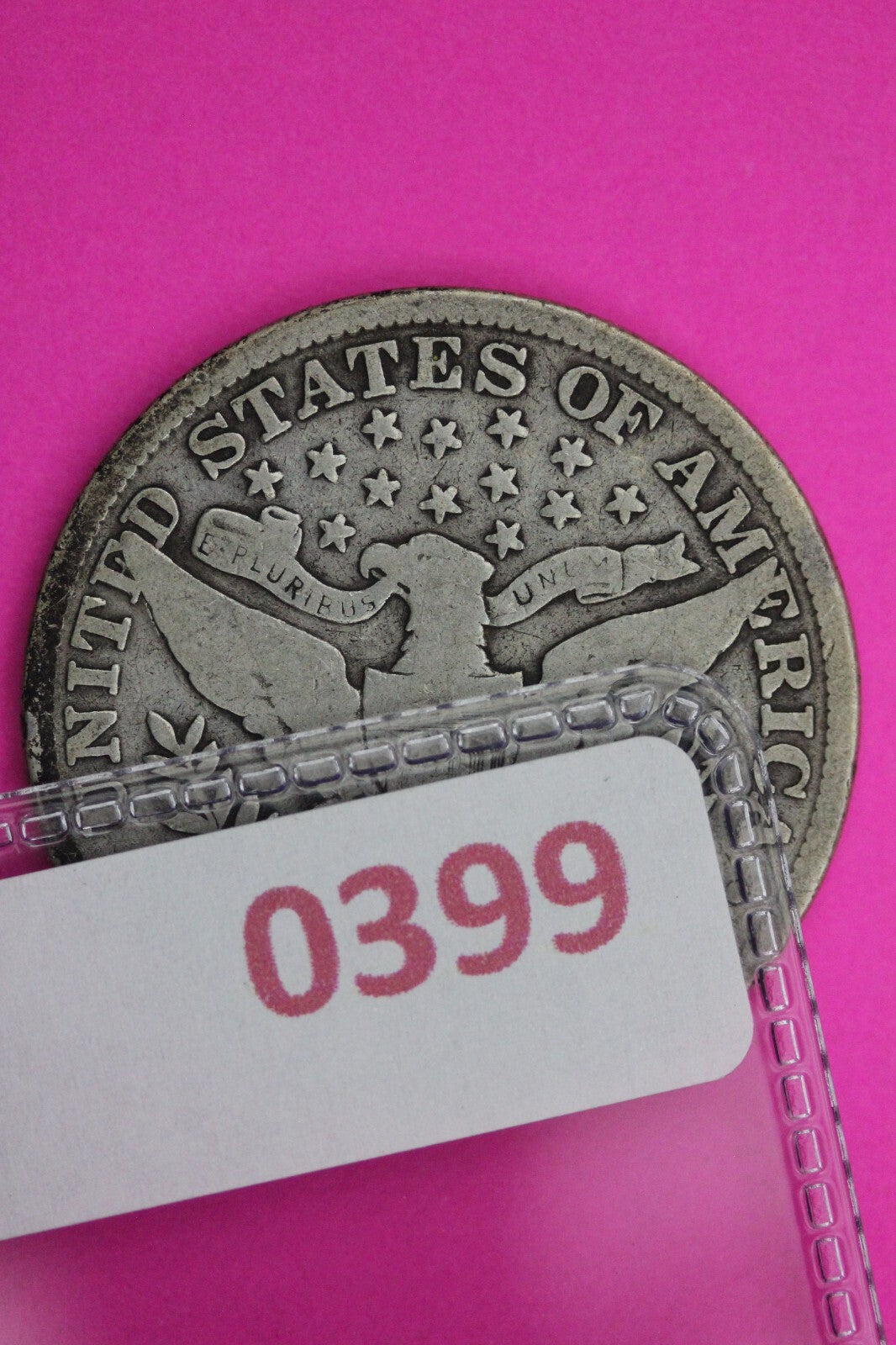 1909 S Barber Liberty Half Dollar Silver Scarce Semi Key Date Coin 0399N