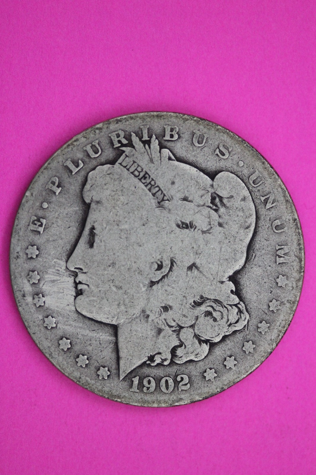 1902 S Morgan Lady Liberty Silver Dollar San Francisco Scarce Date Coin 162