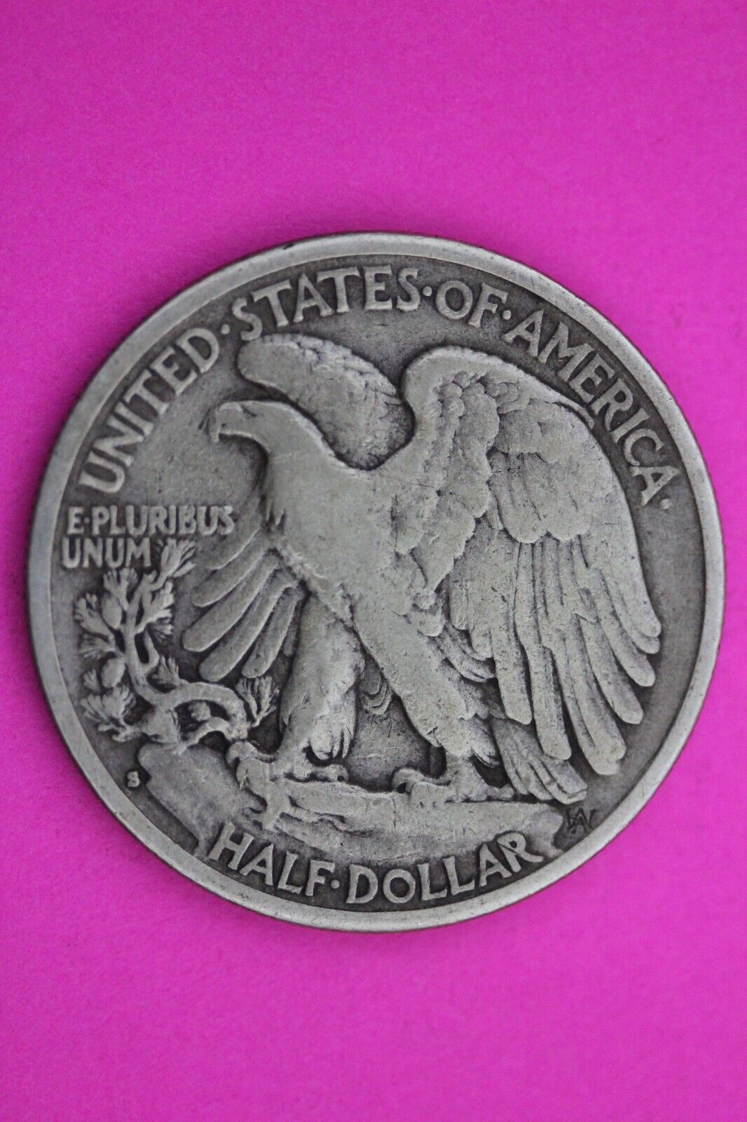 1929 S Walking Liberty Half Dollar Scarce Semi Key Date Silver Walker Coin 0020