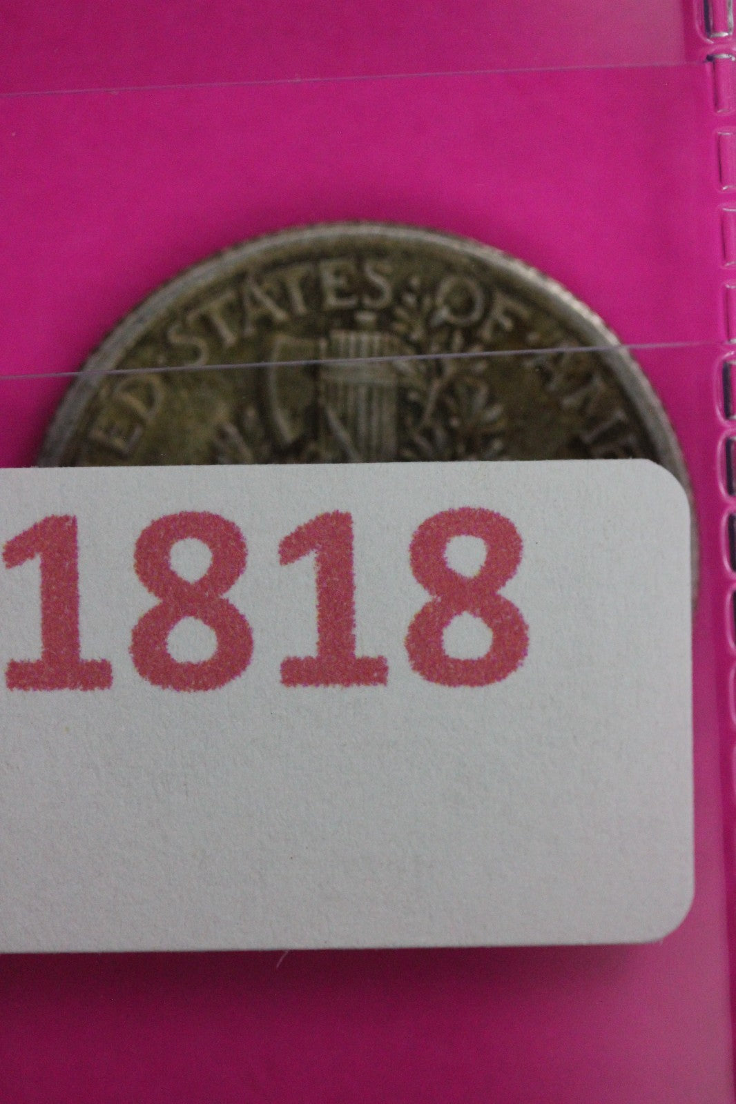 Toned High Grade 1916 P Mercury Dime Guaranteed Authentic & Genuine Coin 1818