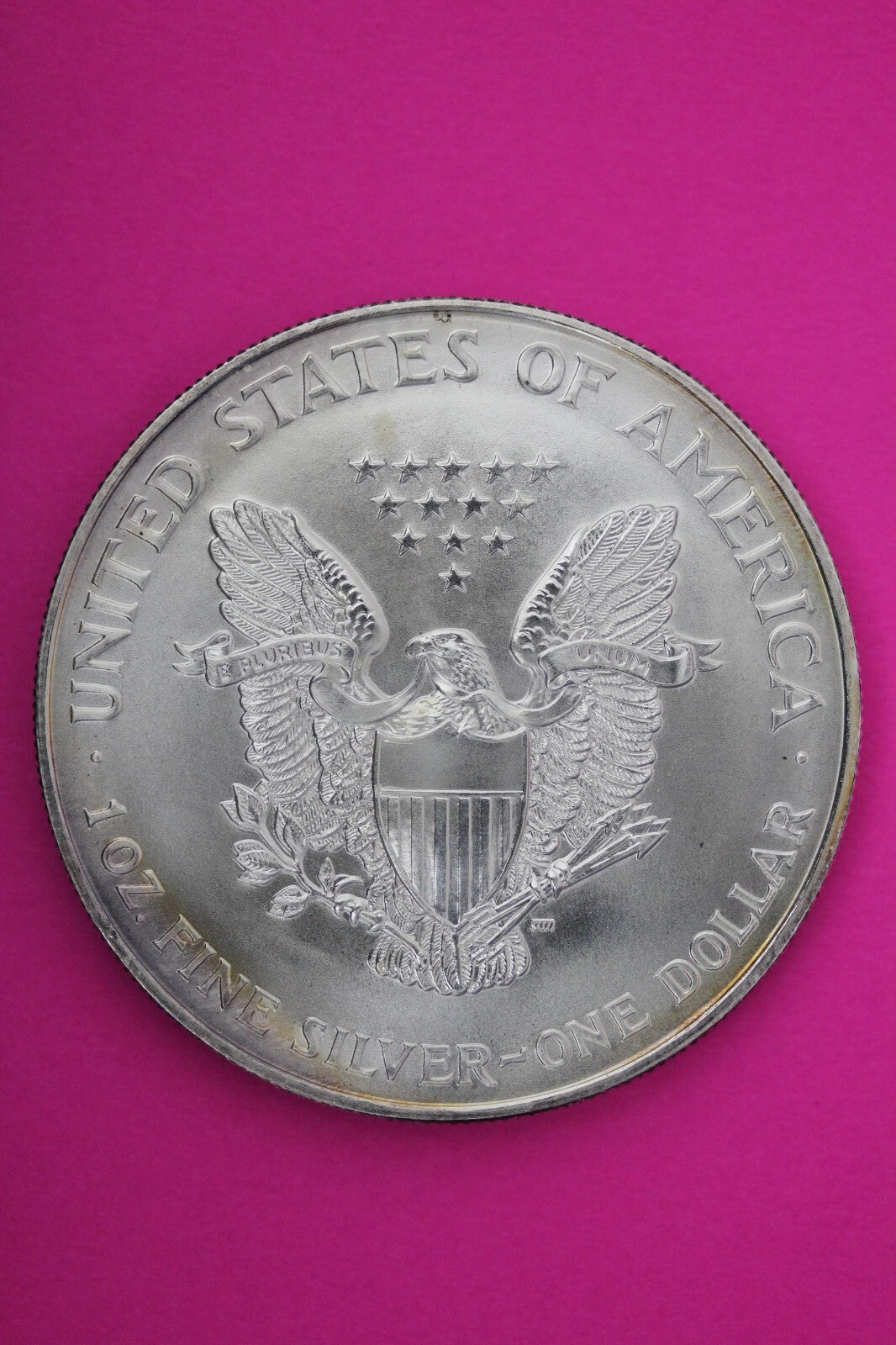 Gem BU 1995 American Silver Eagle Key Date 1 Ounce .999 Exact Coin Shown 43
