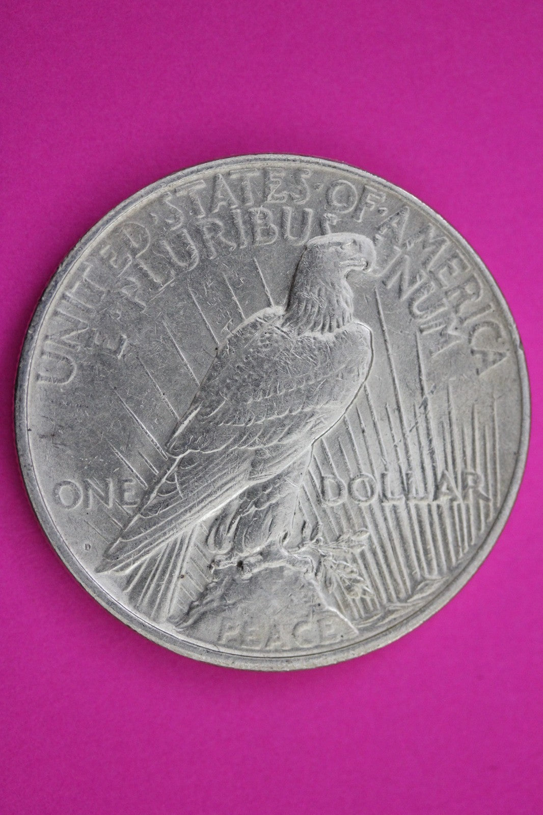 1926 D Peace Silver Dollar LIberty Coin Guaranteed Genuine American Seller 2029