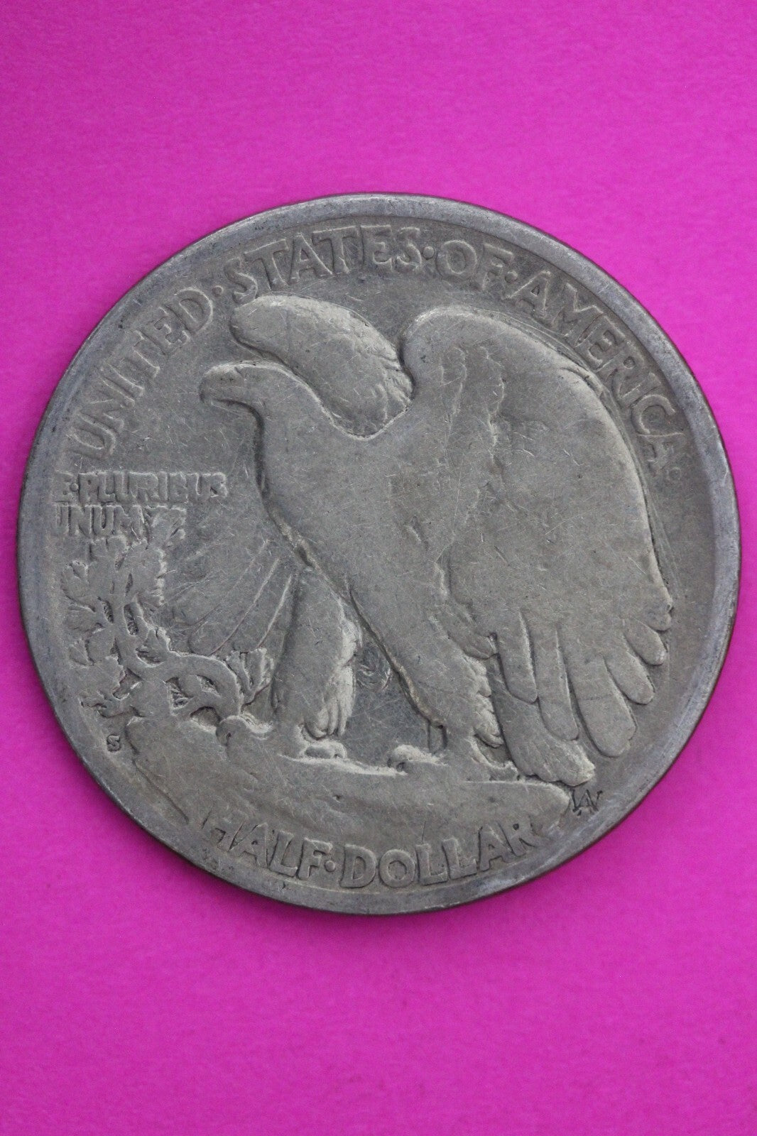 1921 S Walking Liberty Walker Half Dollar Coin Semi Key Date Coin Genuine 0446N