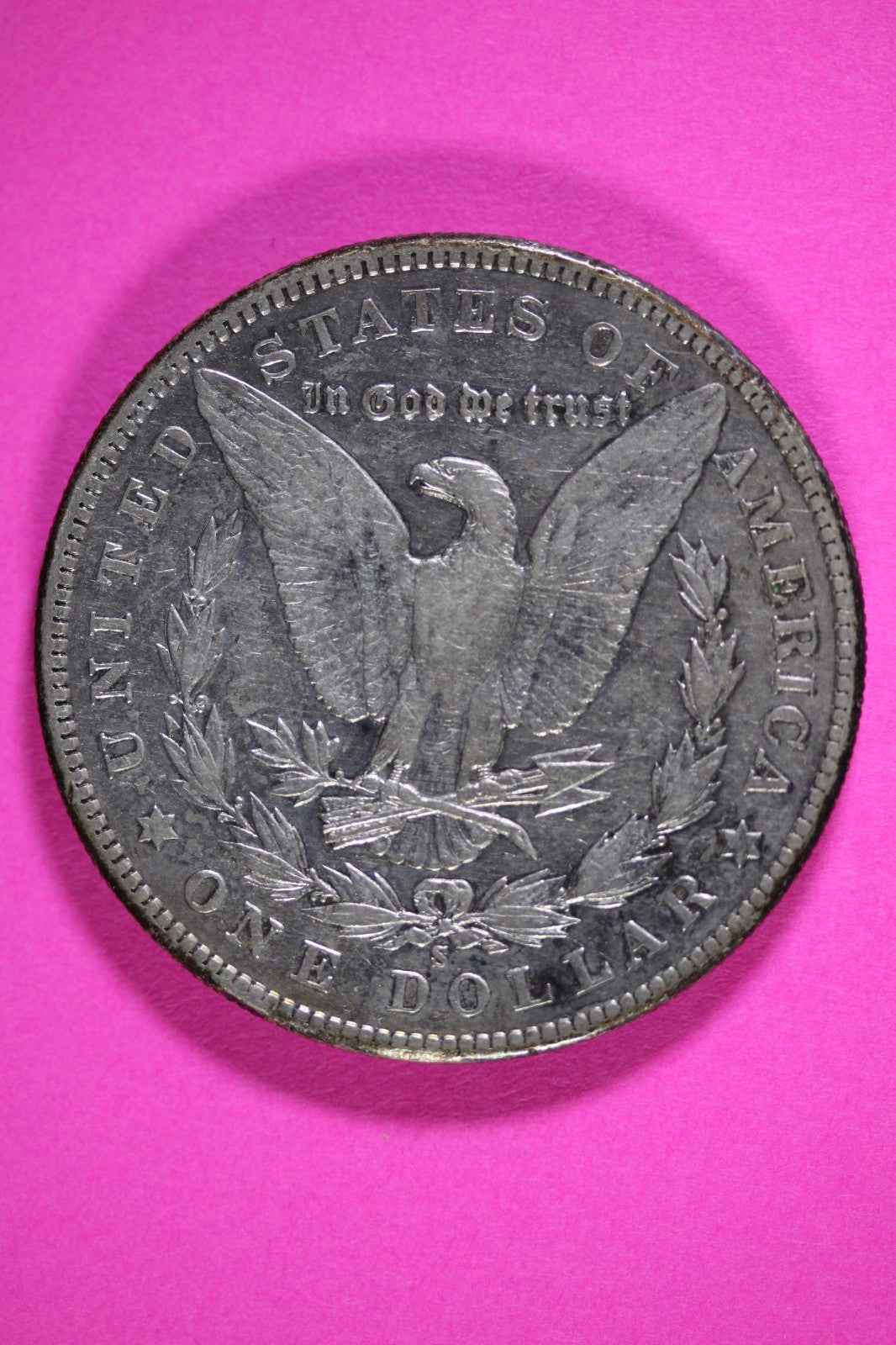 1904 S Morgan Lady Liberty Silver Dollar Guaranteed Authentic & Genuine 2678